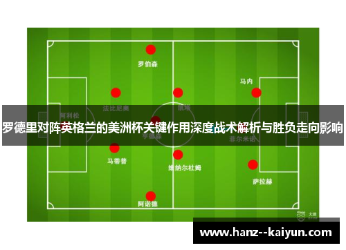 罗德里对阵英格兰的美洲杯关键作用深度战术解析与胜负走向影响